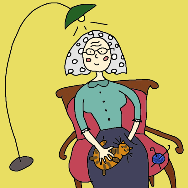 Почему человек седеет? Рисунок © Е.В.