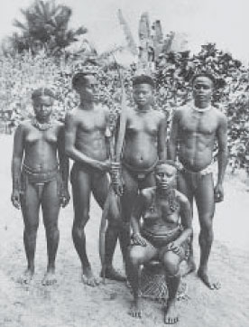 Негритосы. Порт-Блэр, Андаманские острова, 1869–1880 гг.