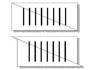 Рис. 113. Было 8 вертикальных полосок, а стало 7. Куда девалась восьмая?