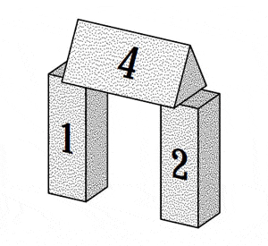 Рис. 90. В каком порядке можно устанавливать части этой конструкции?