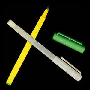 В этих ручках все, кроме чернил, сделано из модифицированного крахмала