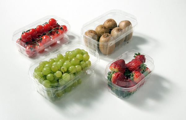 Контейнеры для фруктов — одно из применений полимера молочной кислоты. Фото с сайта www.caleidoscope.in