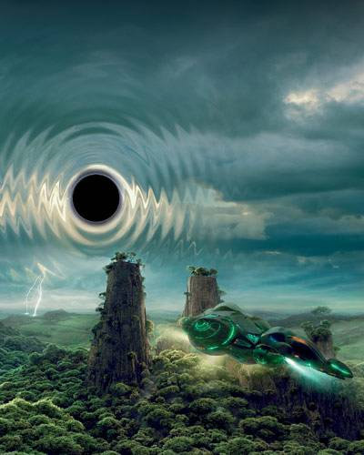 Нет — с точки зрения физиков и астрофизиков; да — если верить сплетням, переполняющим блогосферу и желтую прессу. Если появляется хоть малейший намек на возможное возникновение микроскопической черной дыры в результате столкновения заряженных частиц в ускорителе высоких энергий, слухи о грозящем нам апокалипсисе вспыхивают мгновенно и множатся без предела. Изображение: «Популярная механика»