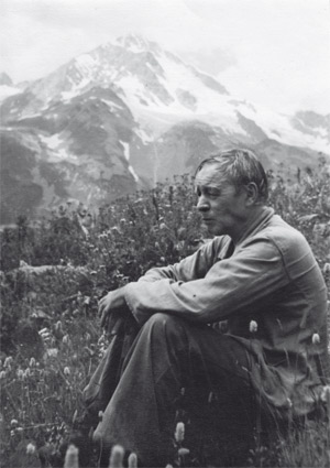 Кавказ, Домбай (1948 год). Изображение: «Квант»