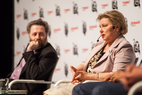 Борис Долгин и Ирина Ермакова