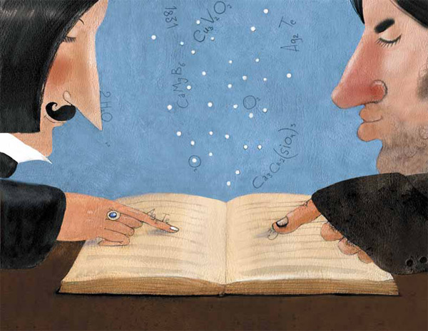 Художник М. Михальская. Изображение: «Химия и жизнь»