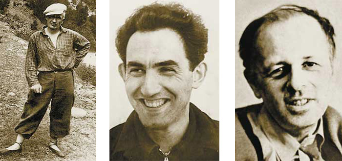 «Отцы» первой советской термоядерной бомбы — И. Е. Тамм, В. Л. Гинзбург, А. Д. Сахаров. Изображение: «Наука и жизнь»