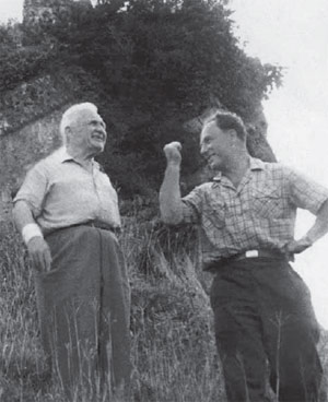 Академик И.Е.Тамм и Н.Н.Моисеев. Фото: «Экология и жизнь»