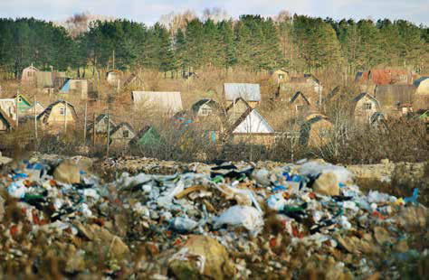Свалка соседствует с поселком (Пенза)
