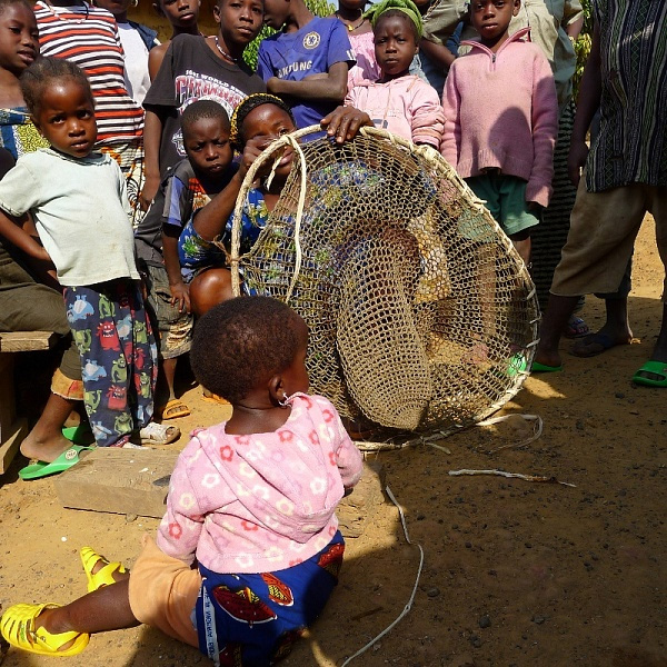 Местные жители всей деревней помогают искать материалы для словаря. Фото автора