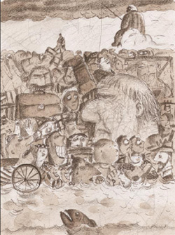 Художник Е. Станикова. Изображение: «Химия и жизнь»