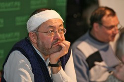 А. Шень на семинаре «Полит.ру» по избирательной статистике, декабрь 2011 г. Фото Н. Четвериковой