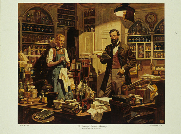 В 1837 году произошло событие, предопределившее дальнейшее развитие мыловаренного производства, — два американских предпринимателя Уильям Проктер и Джеймс Гэмбл решили создать совместную фирму, вложив в неё, по нынешним деньгам, несколько миллионов долларов. Изображение с сайта ihm.nlm.nih.gov