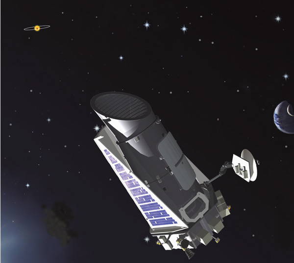 Космический телескоп «Кеплер» непрерывно следит за сотнями тысяч звезд, ожидая, когда перед некоторыми из них проплывут неведомые планеты