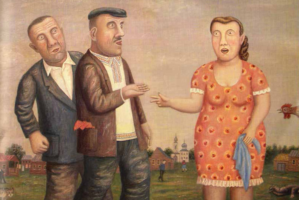 Художник В. Любаров