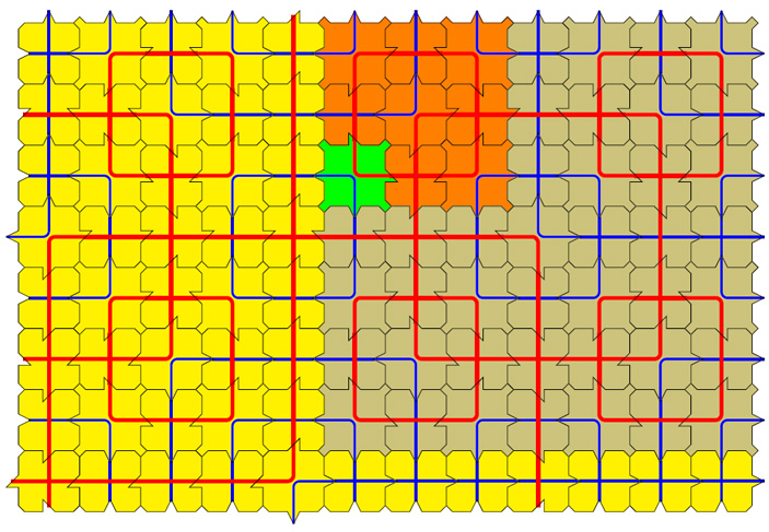 Построение последовательности по данному замощению