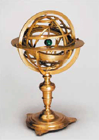 Вселенная Птолемея. Птолемей полагал, что мы находимся в центре Вселенной.