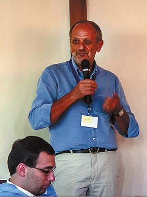 Бывший руководитель коллаборации CMS, лауреат премии Юрия Мильнера Гвидо Тонелли. Фото В. Жильцова