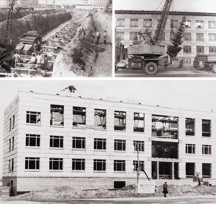 Строительство ИЦиГ («Наука из первых рук» №2/3 (74), 2017)