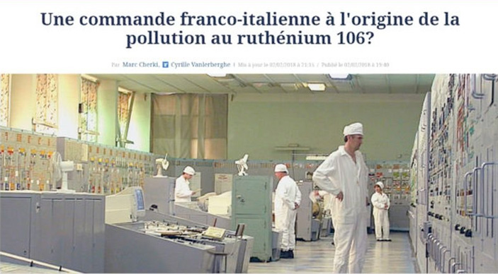 Ставит ли статья в «Фигаро» точку в деле о выбросе рутения? («ТрВ» №3(247), 13.02.2018)