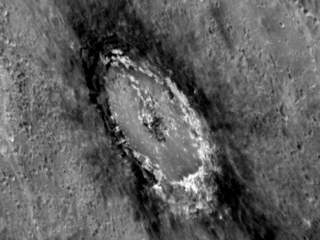 Темные кратеры Меркурия