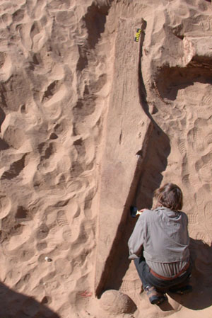 Одна из найденных деревянных корабельных деталей (фото с сайта www.livescience.com)