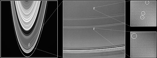 На этой иллюстрации видно, насколько мал масштаб замеченного эффекта (фото: NASA/JPL/Space Science Institute)