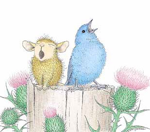 Удивительно, но факт: мыши действительно отличные певцы! (рисунок с сайта www.house-mouse.com)