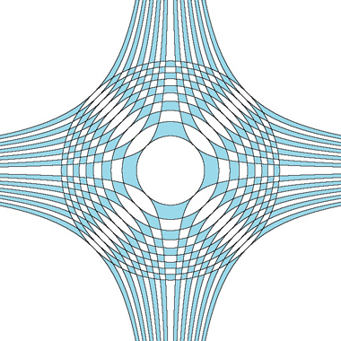 Окружности и гиперболы