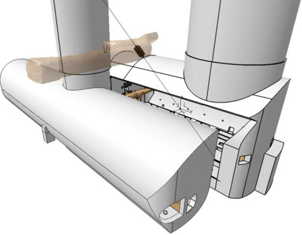 Рис. 2. Схема расположения предлагаемого эксперимента