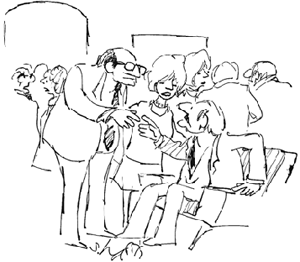 У вас много общего. Доктор Дэвис открыл частицу, которую никто никогда не видел, а профессор Хигби открыл галактику, которую тоже никто никогда не видел