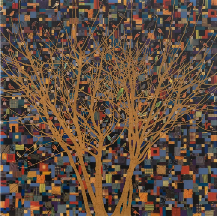 «Естественный отбор». Картина американского художника Фреда Томазелли