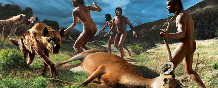 Охота Homo erectus («Горький»)