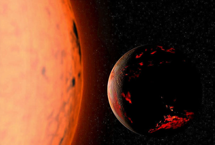 Солнце — красный гигант (изображение: universetoday.com)