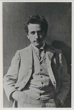 Альберт Эйнштейн в 1898 году