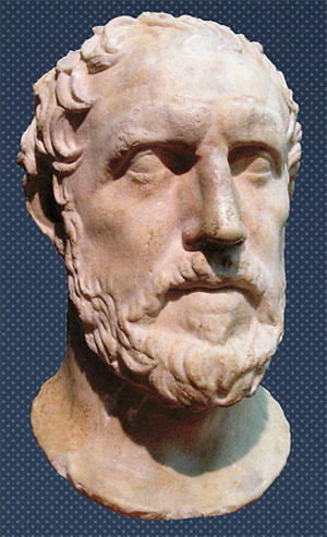 Бюст древнегреческого историка Фукидида («Наука из первых рук» №3(83), 2019)