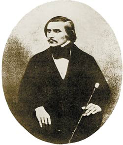 Н. В. Гоголь. Дагеротип С. Л. Левицкого. 1848. Изображение: «Наука и жизнь»