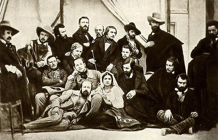 Н. В. Гоголь в группе русских художников в Риме («Троицкий вариант» №14, 2020)