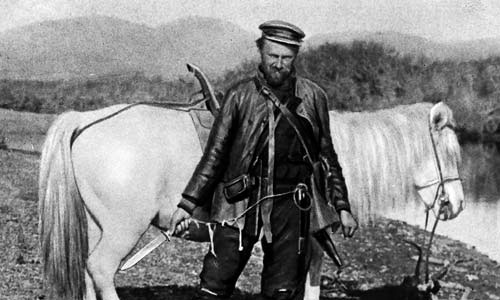 Комаров во время экспедиции на Камчатке, 1908 г. («Природа» №3, 2020) 