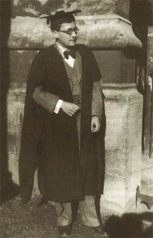 Эрвин Шрёдингер в Оксфорде, 1934 год