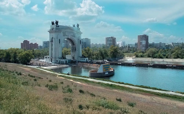 Первый шлюз Волго-Донского судоходного канала имени В. И. Ленина («Природа» №9, 2020) 