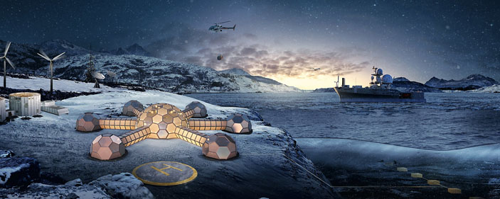 Научная станция в Арктике («Популярная механика» №5, 2019)