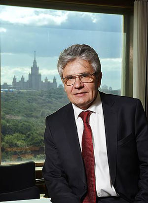 Академик Александр Сергеев. Фото: Дмитрий Лебедев («Коммерсантъ Наука» №5, июль 2017)