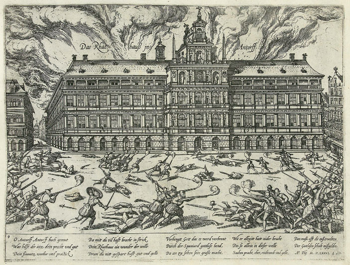 «Испанская ярость» в Антверпене в 1576 году