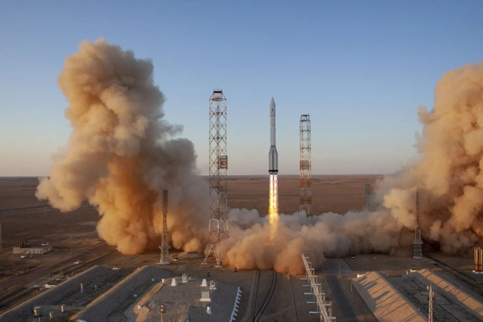 Старт ракеты-носителя «Протон-М» с модулем «Наука» («Троицкий вариант» №16, 2021)