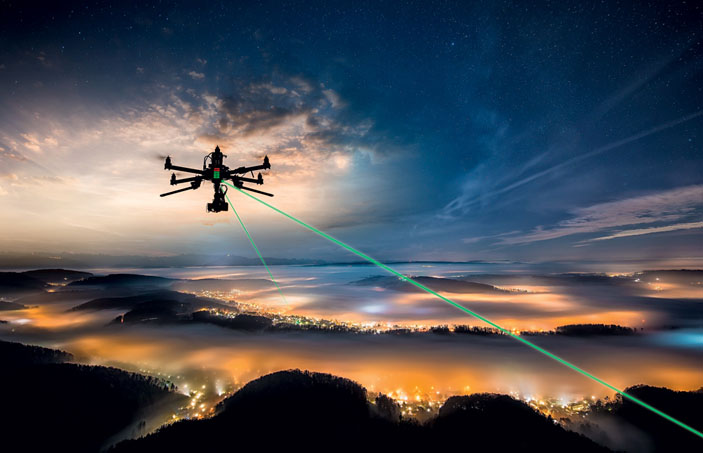 Передача энергии лазером: как это работает («Популярная механика» №12, 2016)