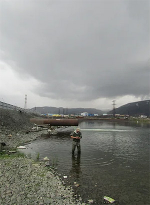 Так собирают арктических пиявок в центре промышленного Норильска