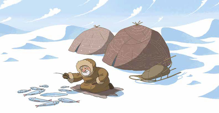 Рисунок Евгения Паненко («Квантик» №7, 2019)