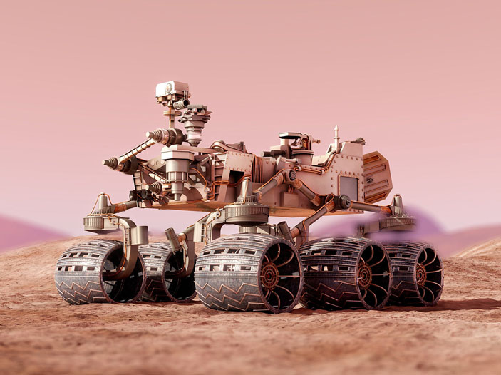 Марсоход Curiosity («Популярная механика» №8, 2017)