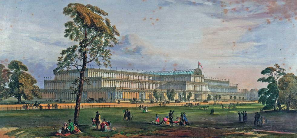 Хрустальный дворец в Гайд-парке. 1851 г.